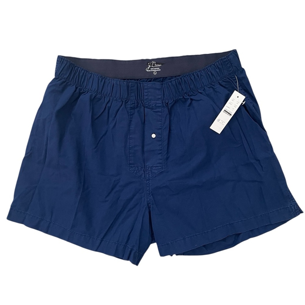 J Crew Boxer short in garment-dyed Broken-in cotton oxford Size L